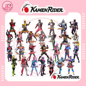 MÔ HÌNH ACRYLIC Kamen Rider 15cm, Mô Hình Cao Cấp RyuKi, Kuga, Decade, Trang Trí Sưu Tầm