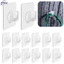 Móc Tự Dính Trong Suốt Cửa Treo Tường Móc Chịu Lực Nhà Bếp Phòng Tắm Khăn Chìa Khóa