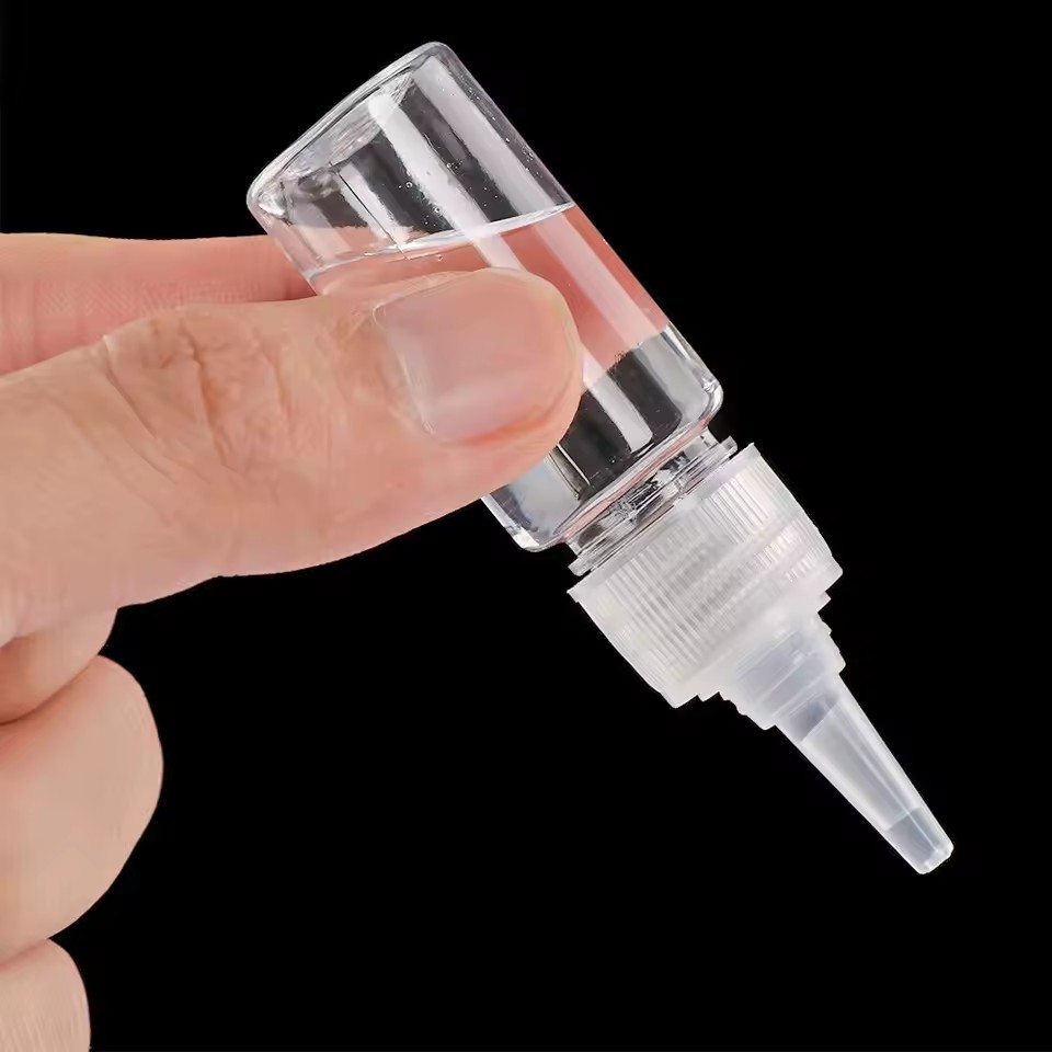Chai nhựa PET trong suốt rỗng có thể đổ lại di động - Chai bóp nhũ tương, Hộp đựng kem dưỡng da, Du lịch mỹ phẩm