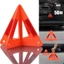 CODECOVED Cảnh báo khẩn cấp trên ô tô Tam giác, Đèn báo an toàn phản quang Dừng xe, Đèn báo cảnh báo giao thông di động có thể gập lại màu đỏ sáng tạo Đường chờ khẩn cấp