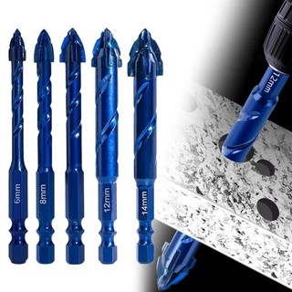 Bộ 5 Mũi Khoan Đa Năng 6-14 mm JAPAN, Khoan Sắt, Kính Thủy Tinh, Gạch Men Đá Gốm, Chất Lượng Cao, Giá Tốt, Free Ship