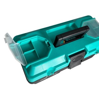 Hộp đựng công cụ đồ nghề 14 inch 36x18x18cm Gofuther - Thùng đồ nghề đựng dụng cụ linh kiện màu xanh