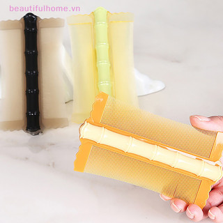 [Beautifulhome] 1 Chiếc Lược Chấy Tre Hai Mặt Siêu Dày Răng Loại Bỏ Gàu Làm Sạch Da Đầu Lược Massage Da Đầu Tẩy Lông Dụng Cụ Làm Tóc [Làm Đẹp]
