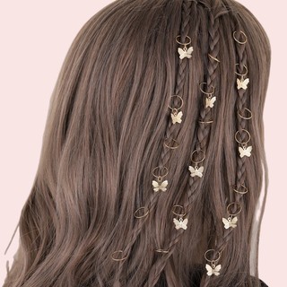 Set Phụ Kiện Vòng Tóc Kiểu DREADLOCK, Set Charm Đính Tóc Phong Cách VIKING HaminStore