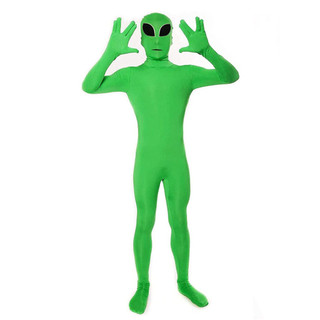 Halloween Extraterrestrial Being Body cos Trang phục biểu diễn sân khấu ET Người ngoài hành tinh Người lớn Trẻ em Trang phục cha mẹ và con cái