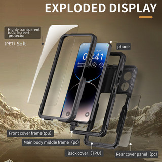 Note 15 Pro ốp lưng chống nước điện thoại IP68 ngoài trời cho XiaoMi Redmi Note 14 Vỏ lặn bơi Note14 Pro Vỏ dưới nước