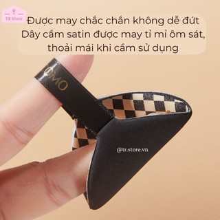 Mút tán phấn nền và cushion Gecomo phiên bản caro chess play bàn cờ cao cấp kèm hộp đựng