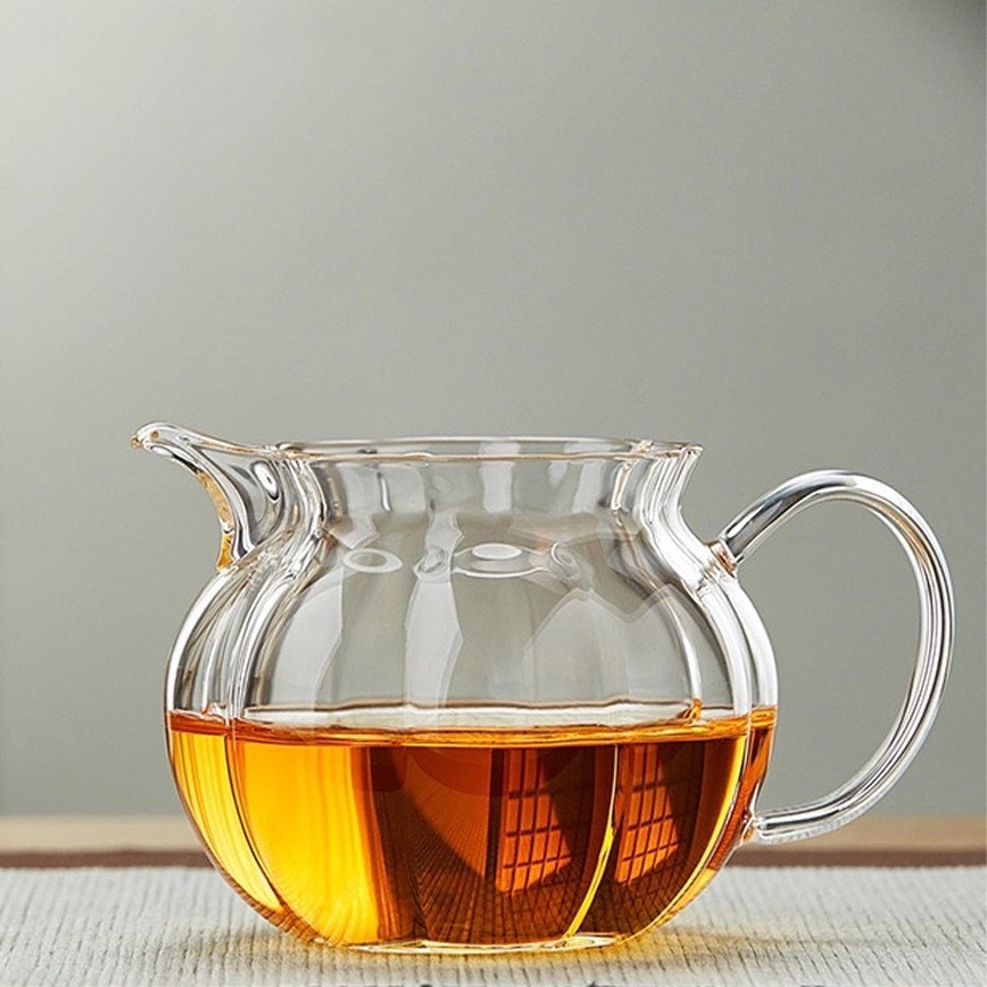 Tống Chuyên Trà Bằng Thủy Tinh Chịu Nhiệt Hình Quả Lê 300 ml