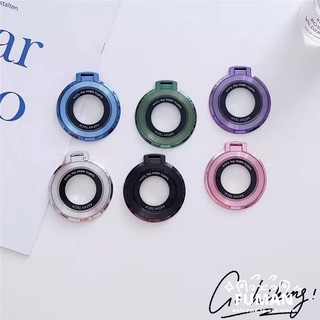 Giá đỡ điện thoại đa năng từ tính, vòng kim loại gấp, phụ kiện sang trọng cho di động