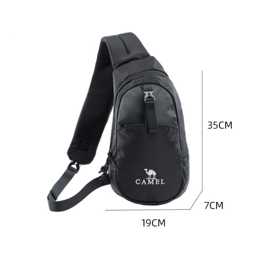 Ảnh Túi đeo chéo nam chống nước CAMEL CROWN 5L, Túi ngực nhẹ 2