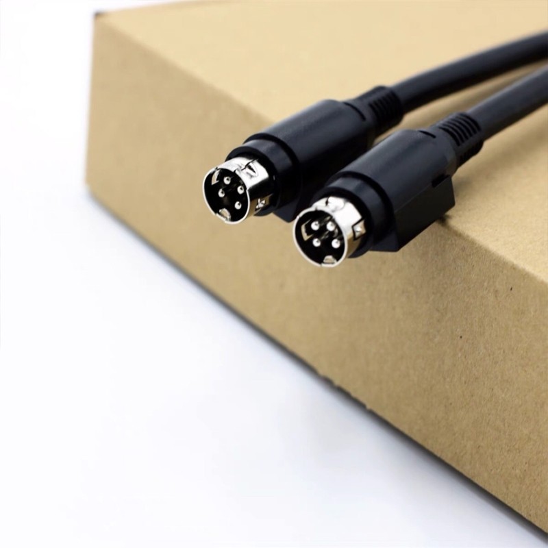 Char 4Pin DIN Nam Kết Nối Cáp Cho R1700BTR1600TIII 4Pin Loa Dây Âm Thanh Lossless Dây Được Sử Dụng Rộng Rãi Dây Thay Thế