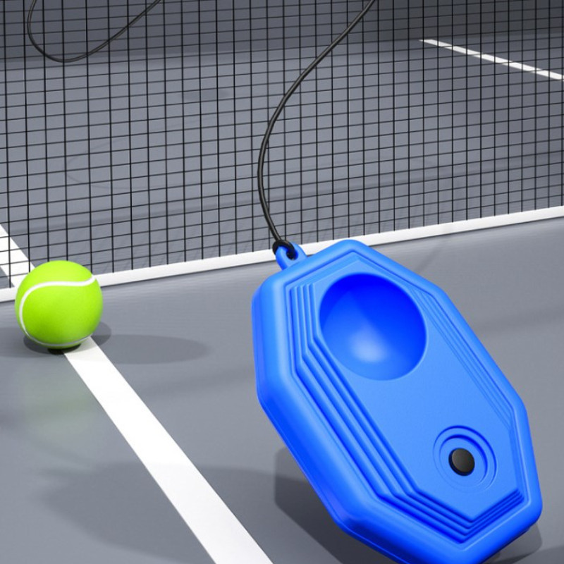 Bộ Dụng Cụ Tập Tennis Cho Một Người, Có Dây Có Thể Đàn Hồi, Thích Hợp Cho Người Mới Tập Luyện Thể Thao Ngoài Trời