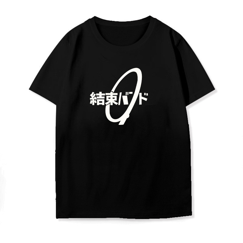 Bocchi THE ROCK Gotoh Hitori Ijichi Nijika kessoku bando Vải Cosplay 3D Mùa Hè Áo Thun Anime Tay Ngắn
