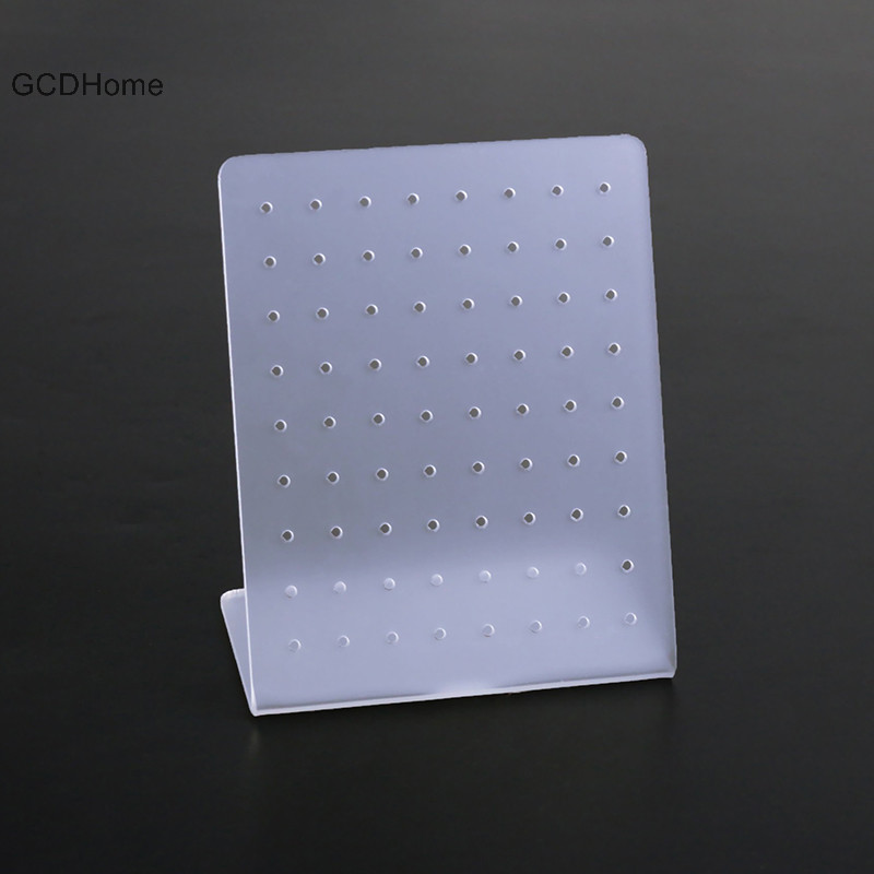 Gcdhome 72 Lỗ Acrylic Bông Tai Người Tổ Chức Bông Tai Trang Sức Lưu Trữ Giá Trưng Bày Bông Tai Trưng Bày Đứng HOT
