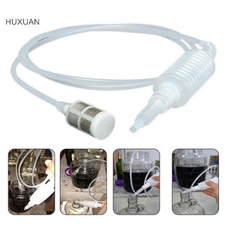 Huxuan Pha Siphon Vòi Rượu Bia Dụng Cụ Pha Nhựa Chuyển Tay Bơm RFT