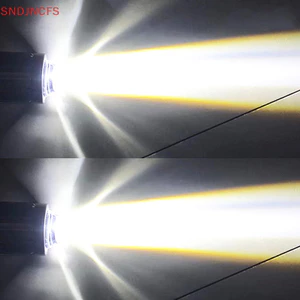 Mới H4 LED H6 BA20D LED Bóng Đèn Pha Xe Máy CSP Trắng Vàng Hi Lo Đèn Đang Bán