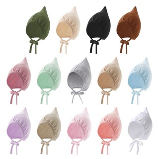 De Mũ Bé Ấm Áp Và Thời Trang Trẻ Tập Đi Mũ Bà Bầu Thoáng Khí Cho Trẻ Sơ Sinh Bonnet Có Dây Đeo cằm Chống Gió Cho Mùa Xuân Thu