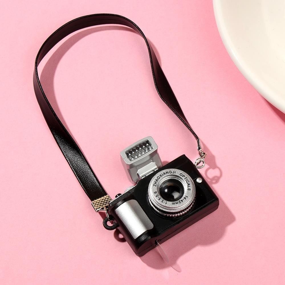 Máy ảnh kỹ thuật số mini 17cm cho búp bê, phụ kiện nhiều màu, đồ chơi nhà búp bê
