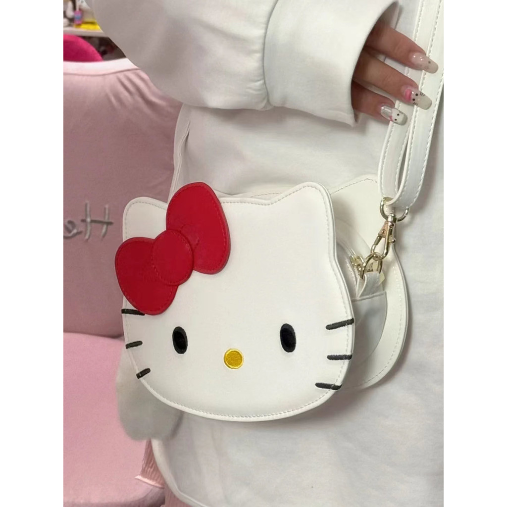 Túi nhỏ Hello kitty Túi xách nữ Túi ba chiều Túi chéo giá trị cao ...