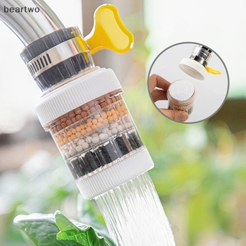 < Beartwo > Máy lọc vòi bếp đa năng 6 lớp Bộ lọc vòi hoa sen Bộ lọc vòi phun đẹp
