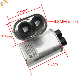[Gou] 1 Cái Mới Cho Các Bộ Phận Tụ Điện Lò Vi Sóng 0.85uF / 0.9uF / 0.95uF / 1.05uF / 1.08uF Lò Vi Sóng Tụ Điện Cao Áp VN