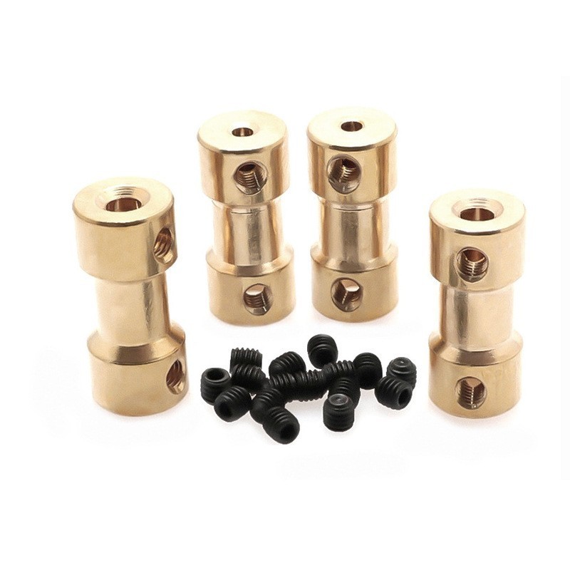 2 / 2.3 / 3 / 3.17 / 4 / 5 / 6mm Động Cơ Trục Khớp Nối Khớp Nối Khớp Nối Cho RC Thuyền Robot Ô Tô