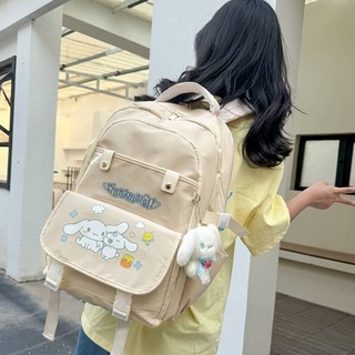 YT2 Sanrio Kuromi Cinnamoroll Ba Lô Cho Học Sinh Dung Tích Lớn In Chống Thấm Nước Thời Trang Nữ Hoạt Hình Schoolbag