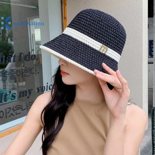Kudosation 1 Mới Ngoài Trời Chống Tia UV Mũ Chống Nắng Mùa Hè Nữ Xô Có Thể Gập Lại Lưu Vực Rỗng Khâu Panama Nón Ngư Dân