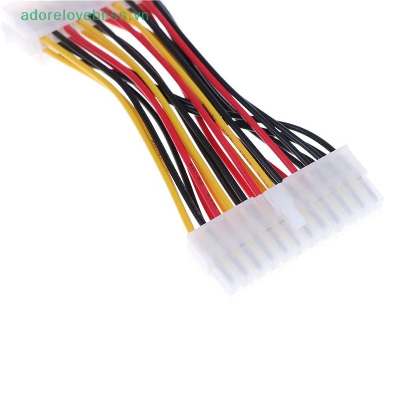 THÊM Cáp chuyển đổi đầu nối 20 chân sang 24 chân 14cm cho ATX PSU sang BSS
