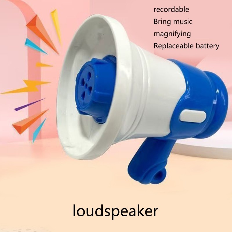 YOI Megaphone có micrô âm nhạc và ghi âm cho phụ kiện móc khóa nữ