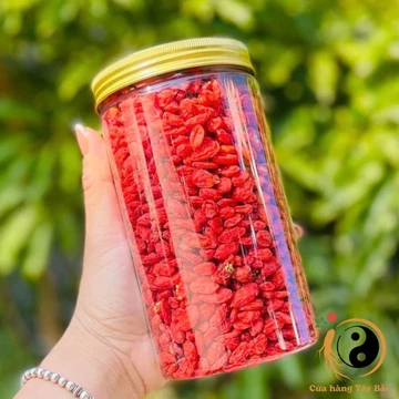 Kỷ tử đỏ Ninh Hạ sấy khô chính gốc loại 1, câu kỷ tử, kỉ tử đỏ, quả to, đỏ đều, kỳ tử, kì tử đỏ giúp đẹp da, bổ máu
