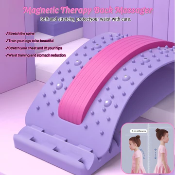 Thắt Lưng Kinh Tuyến Massage Massage Thư Giãn Công Thái Học Tự Do Có Thể Điều Chỉnh Độ Cong Co Giãn Nam Châm Châm Châm Cứu Máy Mát Xa Thắt Lưng Hỗ Trợ Người Lớn Đường Cong Tự Nhiên Phòng Tập gym