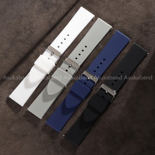 Nhiều Màu Sắc Phát Hành Nhanh Dây Đeo Đồng Hồ Silicon 16mm 18mm 20mm 22mm Cao Su Chống Thấm Nước Mềm Dây Đeo Thay Thế Cho Nam Nữ Thể Thao Dây Đeo Đồng Hồ Vòng Tay