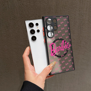 Ốp Lưng Từ Tính Barbie Dễ Thương Cho Samsung S20FE S21 S21FE S21PLUS S22 S22PLUS S22ULTRA S23 S23FE S23PLUS S24PLUS S24ULTRA S25 S25PLUS S25ULTRA S24 S21ULTRA S23ULTRA S20ULTRA CXFG