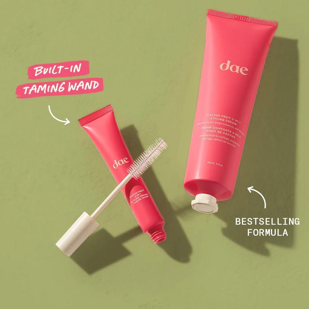 Kem Tạo Kiểu 3 Trong 1 Da Xương Rồng Da Cải Thiện Frizz Kết Thúc Chia Và Tóc Mịn Chăm Sóc Tóc Ngăn Ngừa R7z8