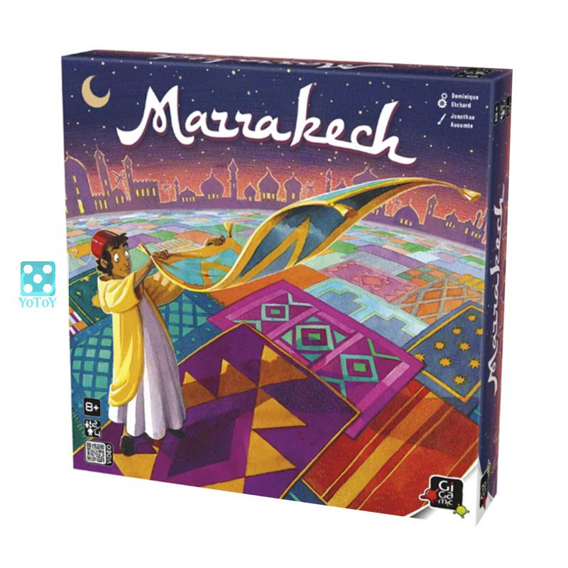 Boardgame Marrakech - Cuộc đua xếp thảm theo kiểu Ba Tư Tigar