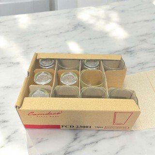 Bộ 12 Ly Thủy Tinh Uống Cà Phê 100ml 17TN - PCD23001 Cẩm Đạt - Trường An VN