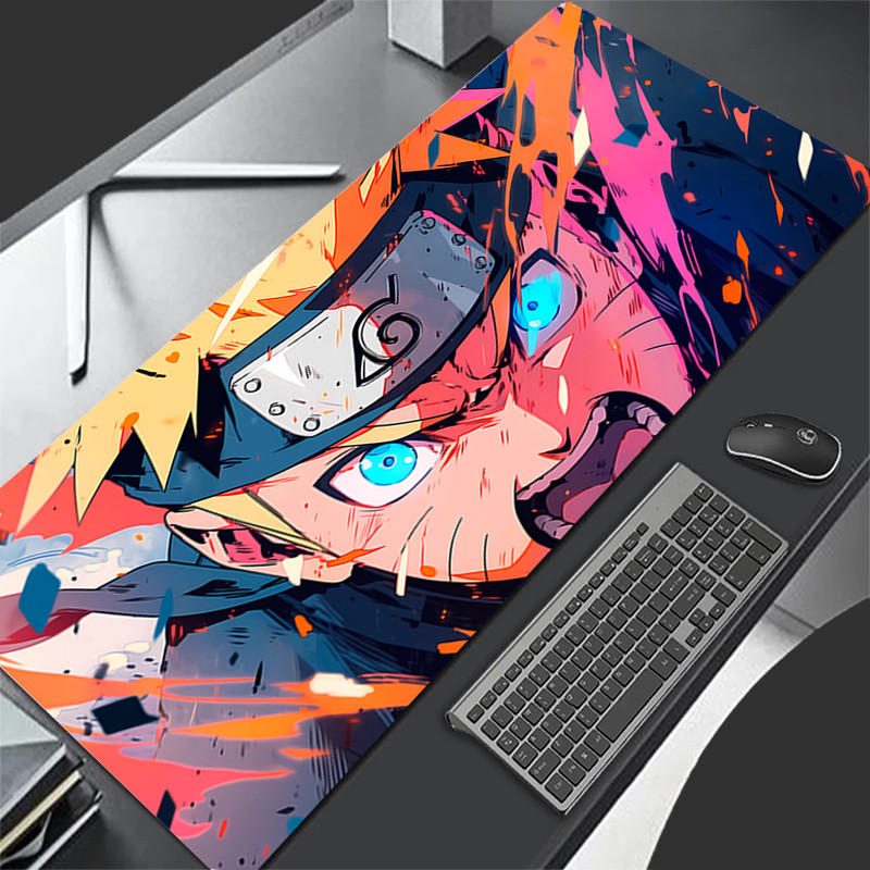 N-narutoS Miếng Lót Chuột Thảm Chơi Game Anime Miếng Lót Bàn Phím Thảm PC Mousepad XXL Miếng Lót Chuột Laptop Mở Rộng Để Bàn Thảm Cho Game Thủ LOL