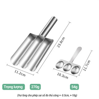 Khuôn Làm Thịt Viên Tròn Đa Năng Inox 304, Thép không gỉ Thịt Viên Muỗng, Bền Bỉ, Dễ Dàng Sử Dụng