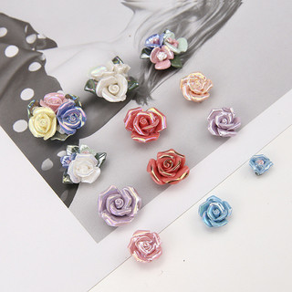 DIY Handmade Phụ Kiện Trang Sức Gốm Hoa Nhỏ Bông Tai Bông Tai Bông Tai Bông Tai Phụ Kiện Tóc Chất Liệu Phụ Kiện