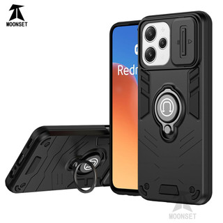 Dành Cho Redmi 12 4G / 5G Ốp điện thoại Có Chân Đế Giáp Lưng TPU Mềm Edge Bảo Vệ Ống Kính Máy Ảnh Chống Sốc Mỏng Bao