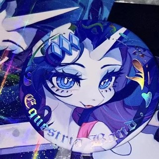 Pony My Little Dễ Thương Manga Huy Hiệu Nút Thổ Cẩm Chân Cosplay Bộ Sưu Tập Đồ Chơi Túi Trang Trí Quà Tặng