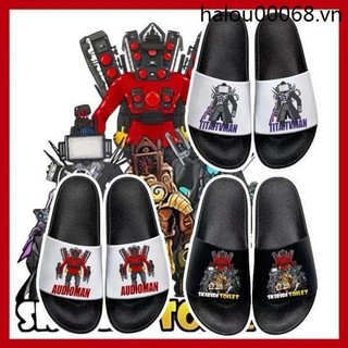 Tv Man Joint Boy Dép Mùa Hè Titan Màn Hình Âm Thanh Người Vệ Sinh Người Trẻ Em Trong Nhà Bé Trai Chống Trơn Trượt