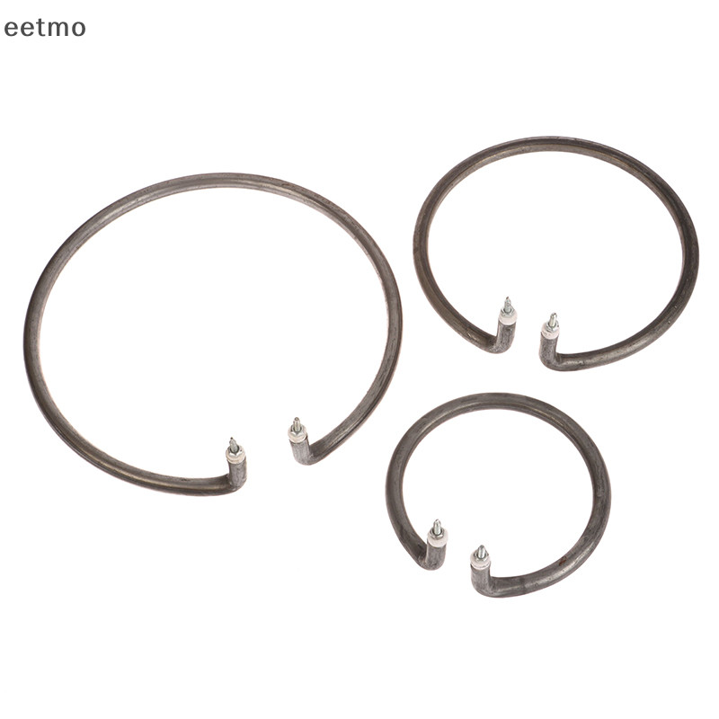 UKX Ống nồi chảo điện tròn có sắt Phụ kiện nóng chống gỉ Ống 500 / 800W Vòng tròn chấp nhận đốt khô TH
