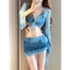 Set bộ đồ bơi bikini áo tắm 4 chi tiết có kèm đệm ngực hàng QCCC xu hướng Hàn Quốc MT33 BKN02