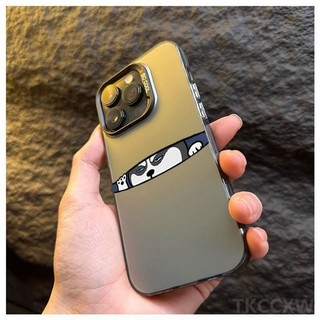 Ốp Điện Thoại Mạ Điện Mờ Màu Trơn Cho OPPO A60 A12e A7 AX7 A5S AX5S A3S A77S F11 F19 F17 Pro Reno 7 Lite 7Z Vỏ Bảo Vệ Ống Kính Chó Hoạt Hình Thoáng Mát
