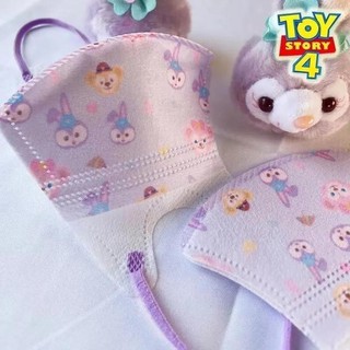 [Trở lại trường học] Mặt nạ trẻ em 0-3age / 4-12 tuổi Star Wearing Dew Dây tai màu Mặt nạ trẻ em chất lượng cao Mặt nạ trẻ em 3D