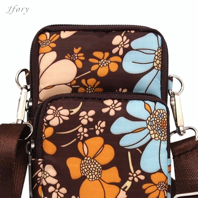 Túi đựng điện thoại di động Jfory, Ví bỏ túi, Túi đeo trước, Dây đeo vai có thể điều chỉnh, Mini