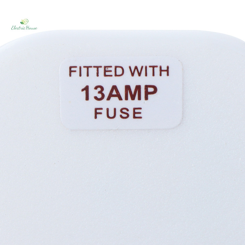 [Nhà Điện] Phích Cắm Điện Có Thể Tháo Rời Loại G Trắng Đen 3 Pin UK Main Plug 13A Thiết Bị Lắp Ráp Dây Điện Cầu Chì Đầu Nối Dây mới