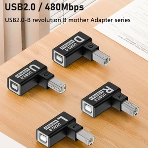 Bộ chuyển đổi BTM USB2 0 B Type Male sang Female Kết nối mở rộng cho máy quét đĩa